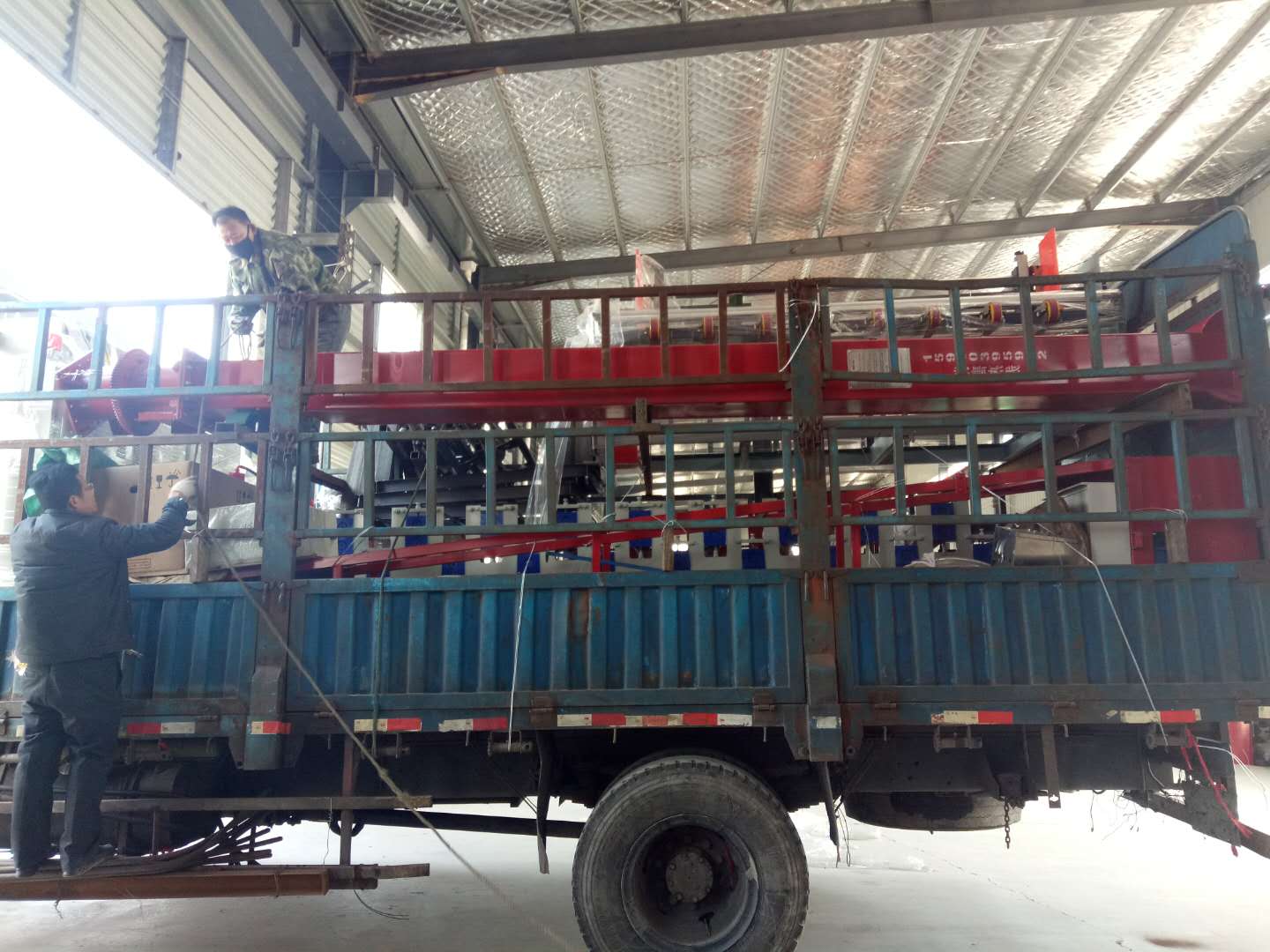 智能扦样机发货图