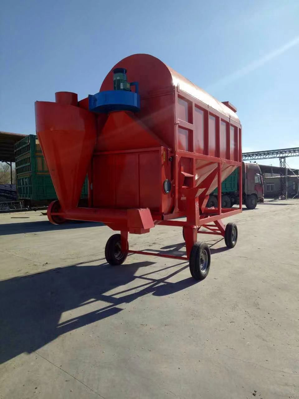 小麦清理筛图片