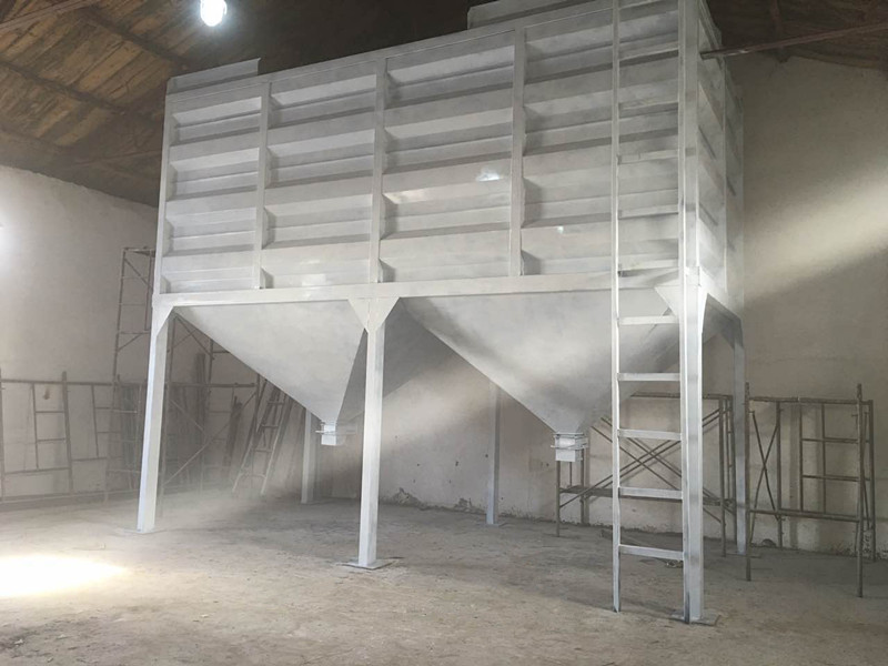 粮食钢板仓图片