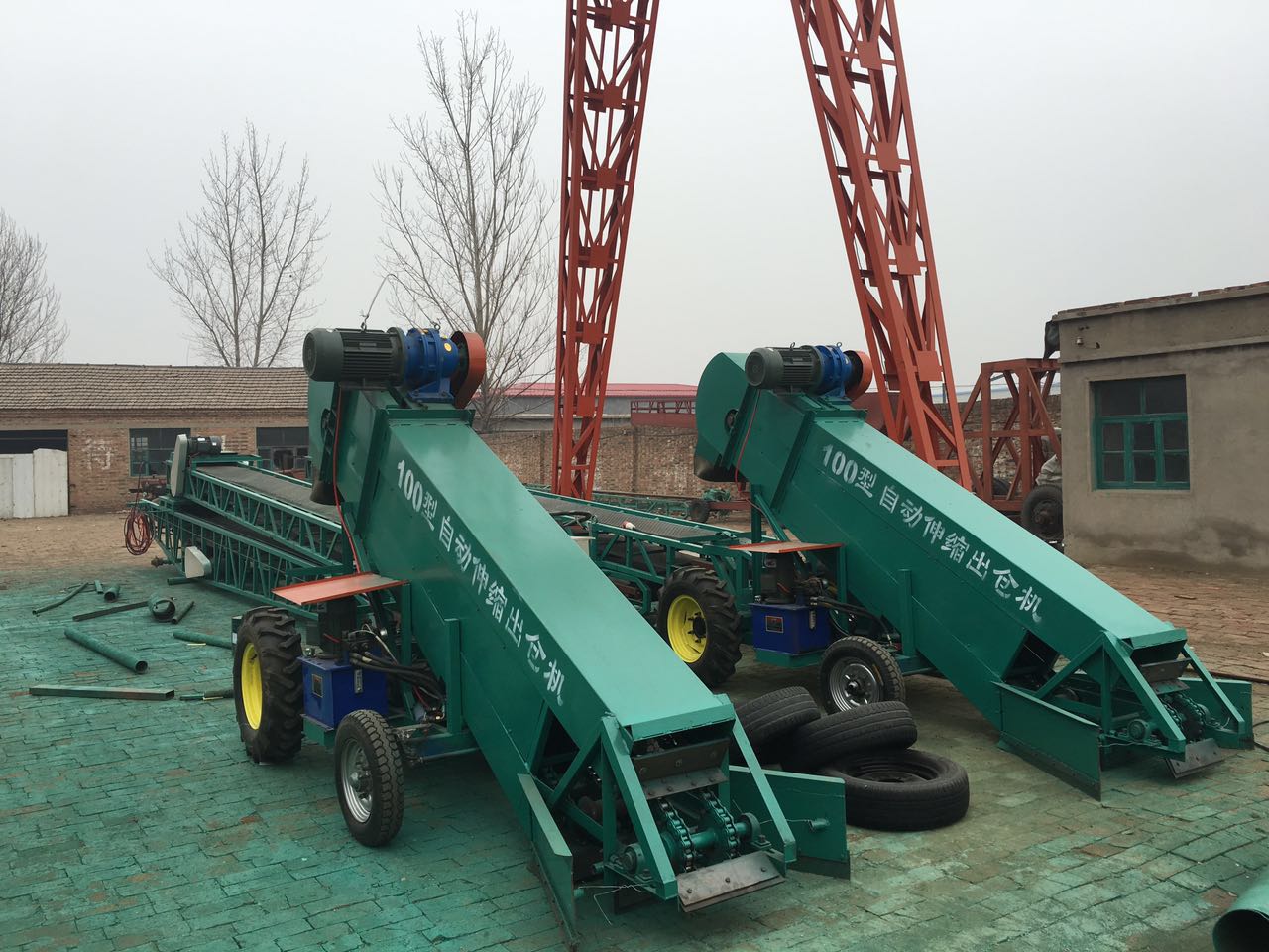100型扒谷机